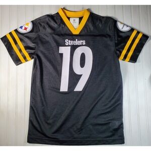 Pittsburgh Steelers Juju Smith Schuster NFL  Jersey Youth Large 10/12 Black